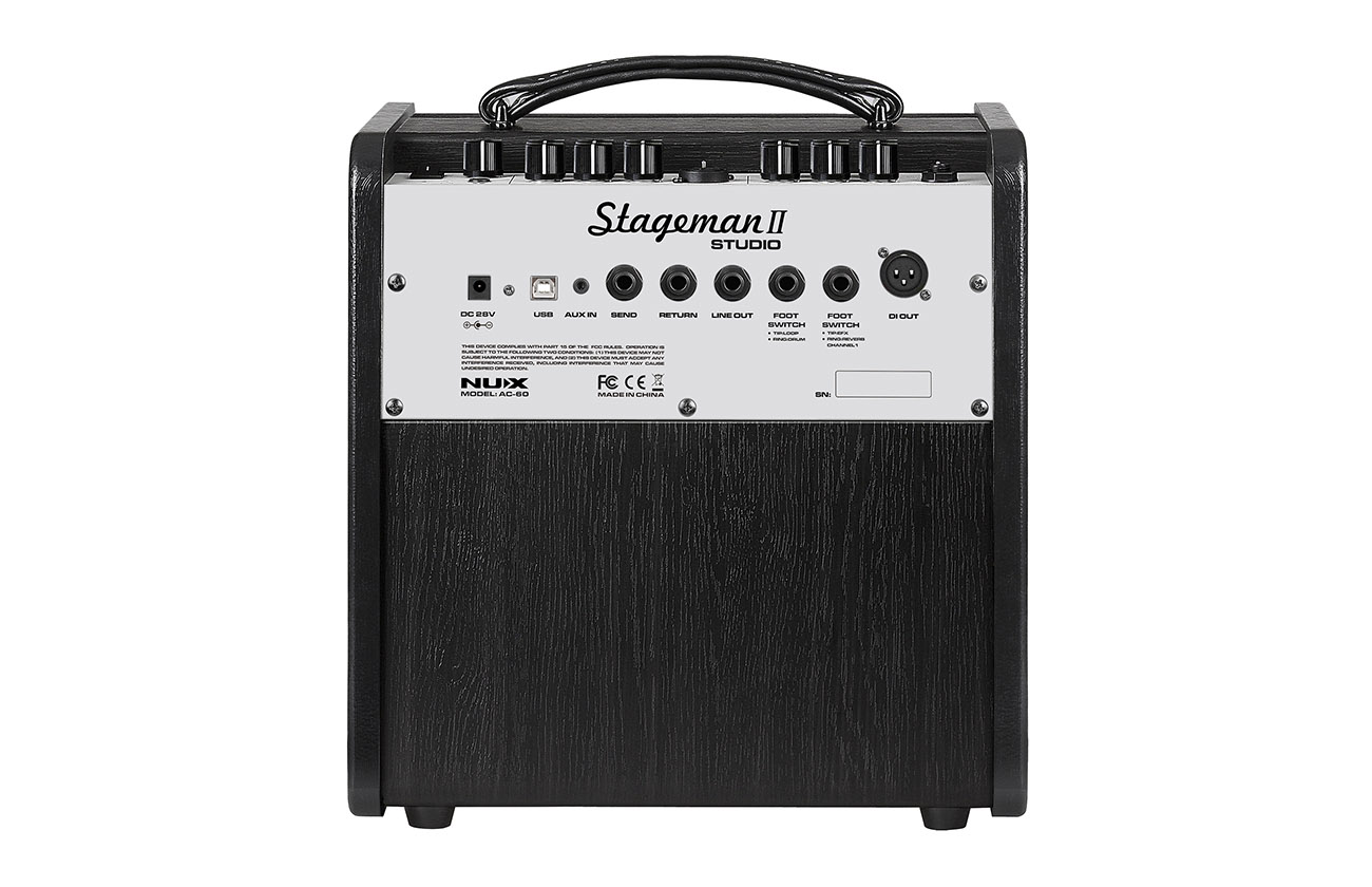 NUX AC-60 Stageman II Amp Akustik Studio 60W - Image 3