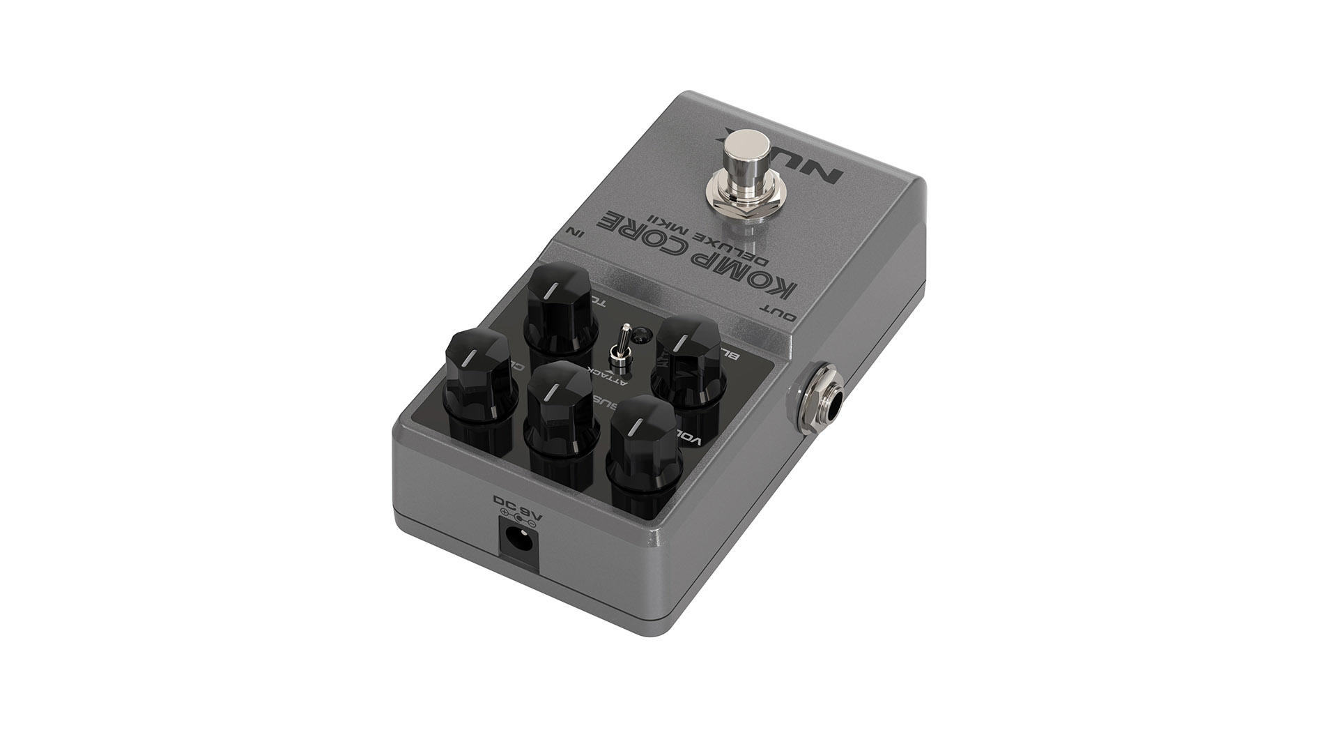 NUX Komp Core Deluxe MKII - Transparent Compressor Pedal - Image 5